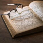 upcycled book page art